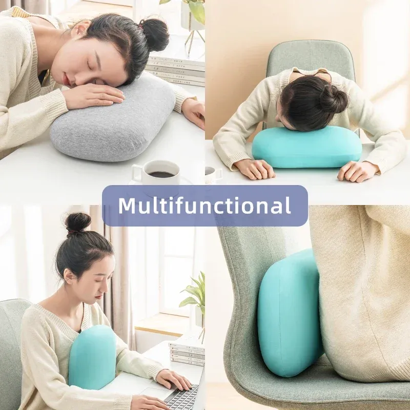 Oreiller cervical ergonomique en mousse à mémoire de forme pour voyage 6
