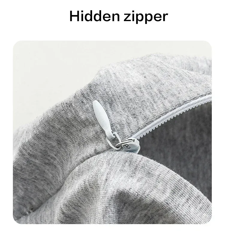 Oreiller cervical, détail de la mousse à mémoire de forme