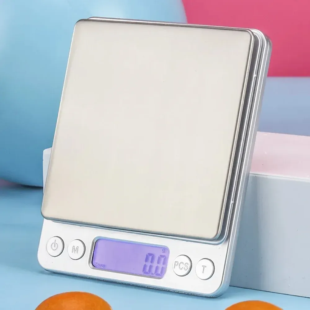 Balance de cuisine numérique 3000 g / 0,1 g avec écran LCD et fonction tare 9