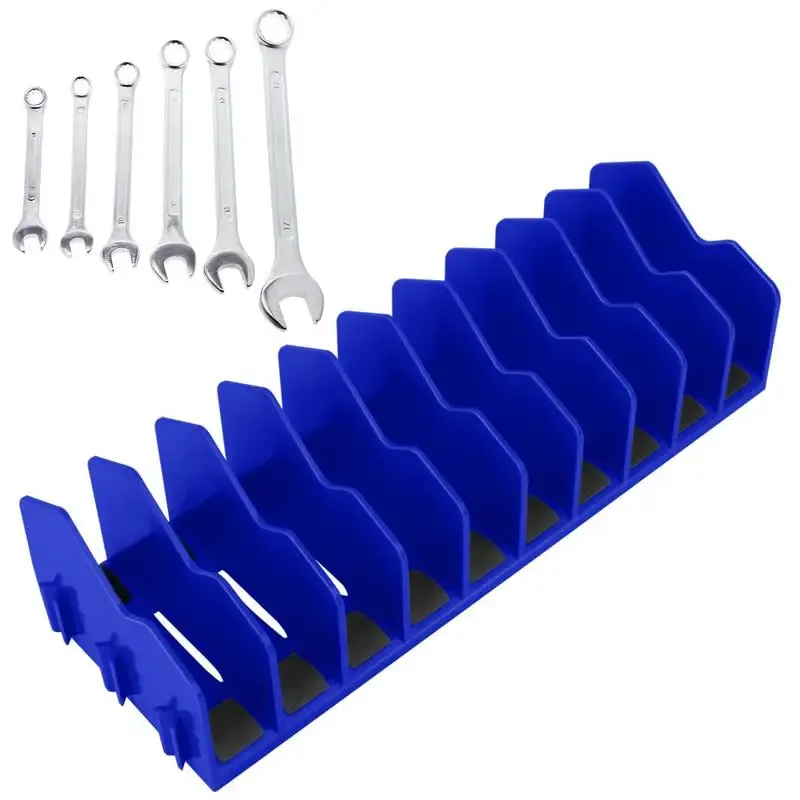 Support organisateur de pinces pratique, pouvant contenir jusqu'à dix pinces, avec tiroir, boîte à outils robuste, organisateur d'outils et support de rangement peu encombrant 3