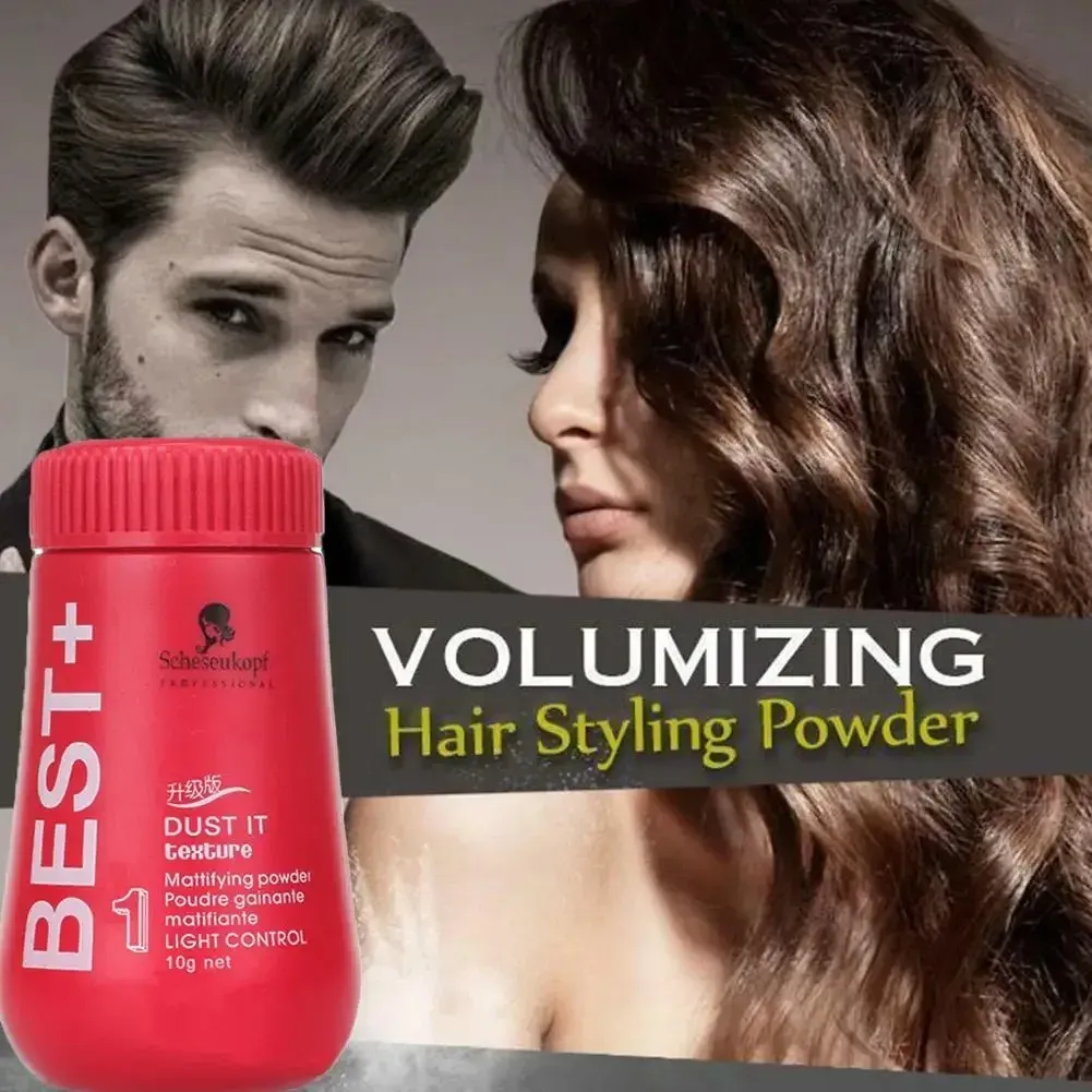 Poudre volumatrice pour cheveux, poudre matifiante coiffante pour hommes et femmes - Image 1
