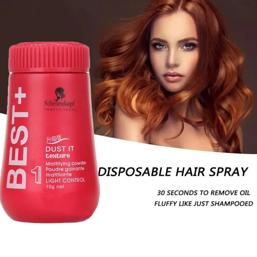 Poudre volumatrice pour cheveux, poudre matifiante coiffante pour hommes et femmes 2