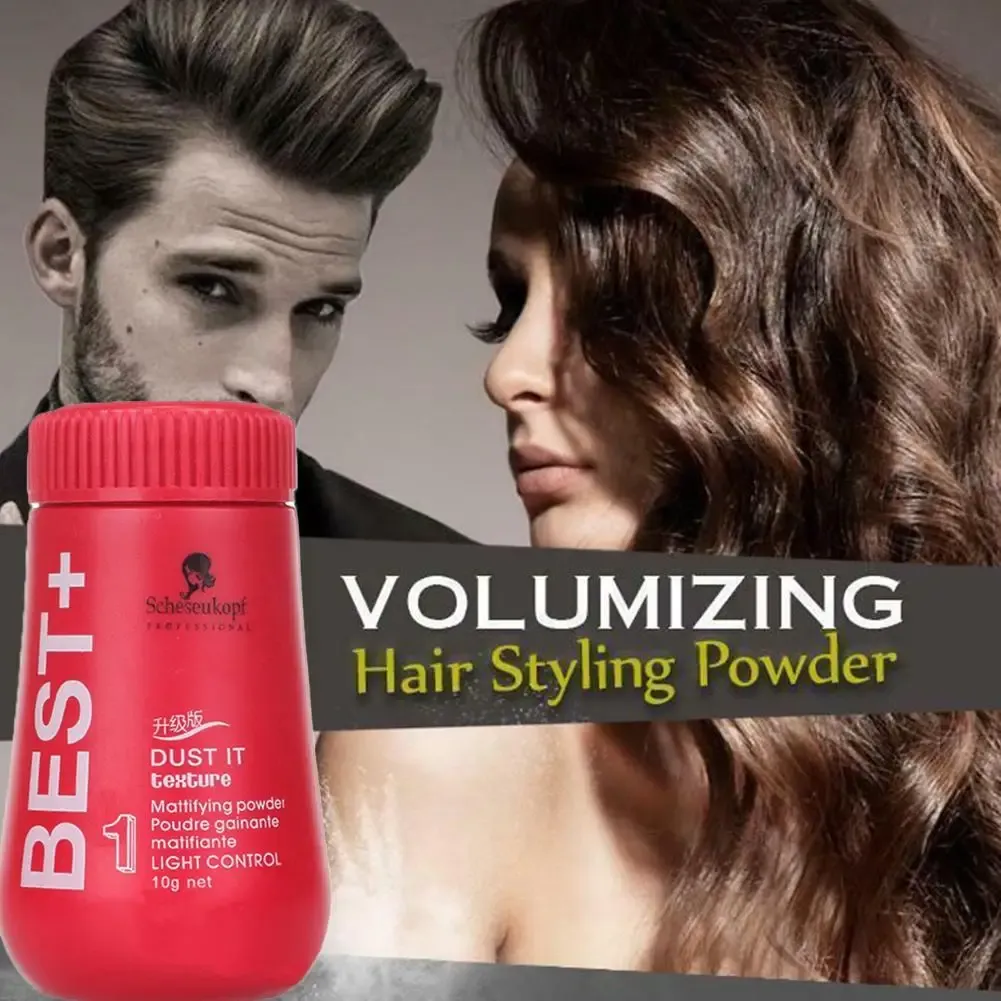 Poudre volumisante moelleuse pour cheveux, mise en valeur