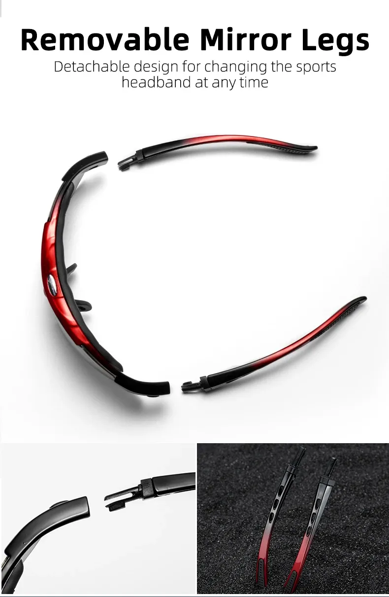 Lunettes ROCKBROS, vue de détail