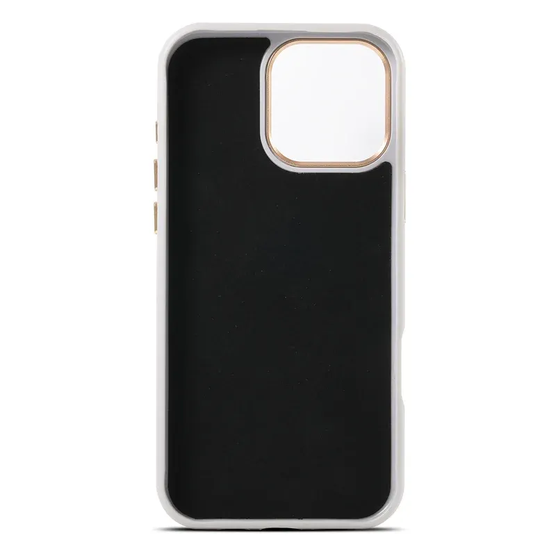 Coque en cuir de luxe à finition fibre de carbone pour iPhone 13 à 18 Pro Max, compatible MagSafe, anti-chute 2