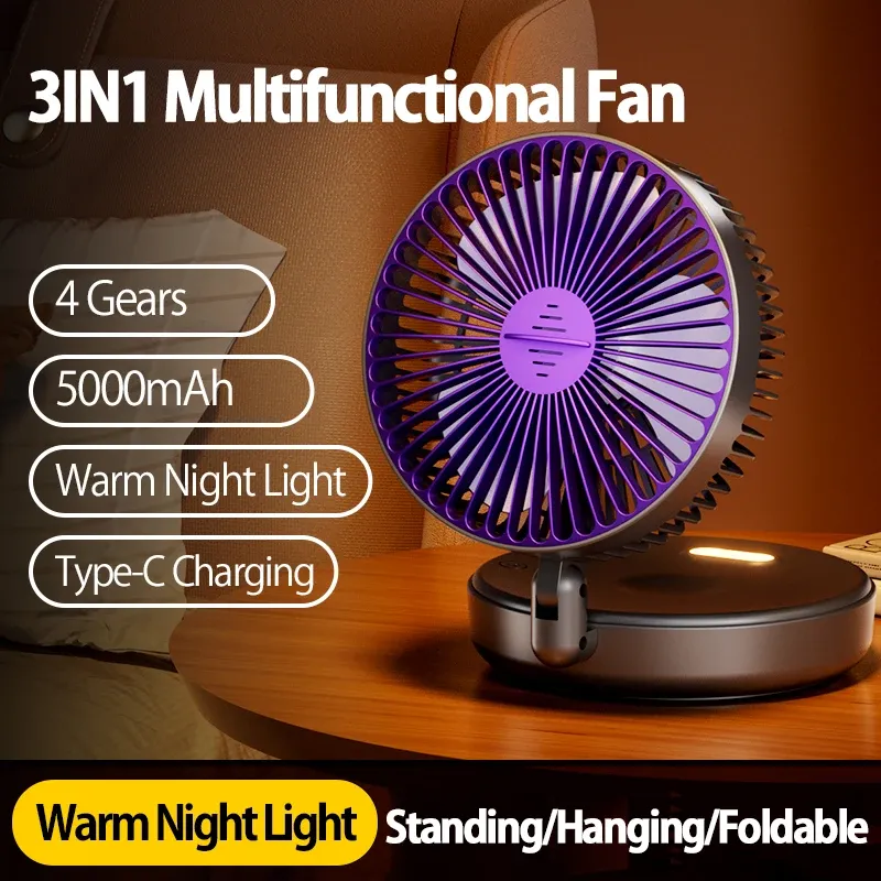 Ventilateur mural pliable portable, finitions