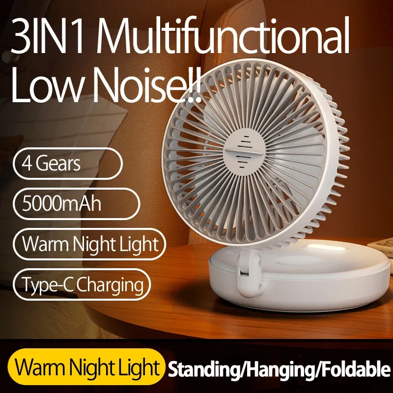 Ventilateur mural pliable portable, design