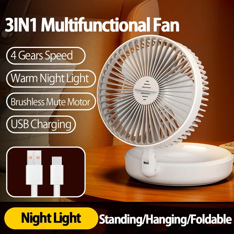 Ventilateur mural pliable portable, confort
