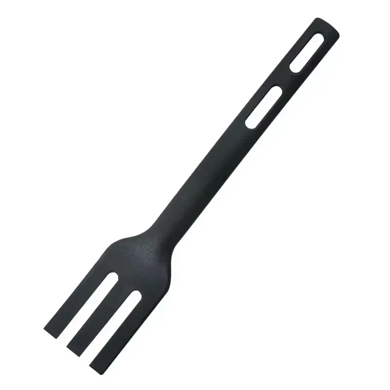 Ensemble de 3 ustensiles de cuisine en nylon pour enfants : cuillère, fourchette et pelle à fente rotative 9