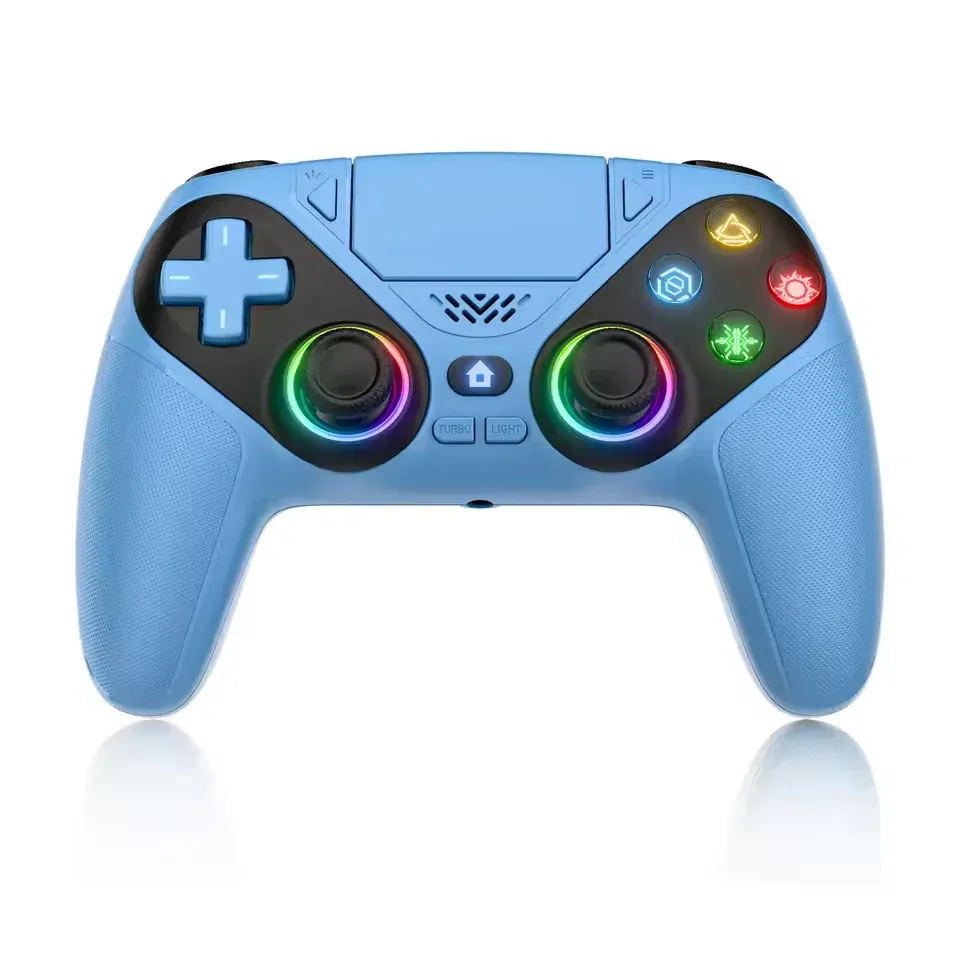 Manette de jeu sans fil RGB pour PlayStation 5 / PS5, avec vibrations Turbo DualSense programmables, manette 3D pour console 8