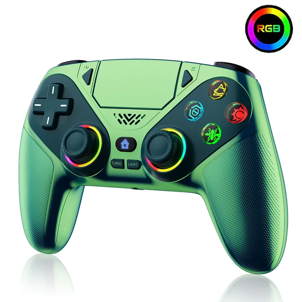 Manette de jeu sans fil RGB pour PlayStation 5 / PS5, avec vibrations Turbo DualSense programmables, manette 3D pour console 16