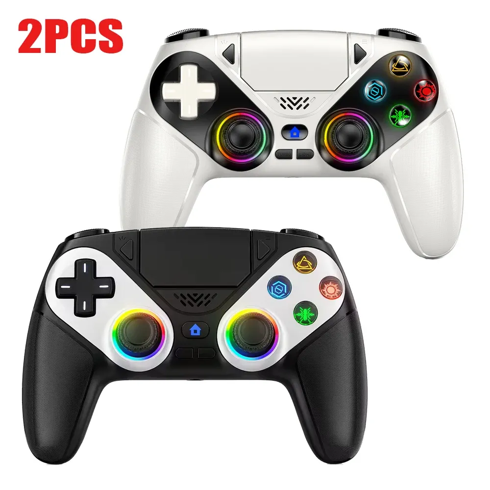 Manette de jeu sans fil RGB pour PlayStation 5 / PS5, avec vibrations Turbo DualSense programmables, manette 3D pour console 11