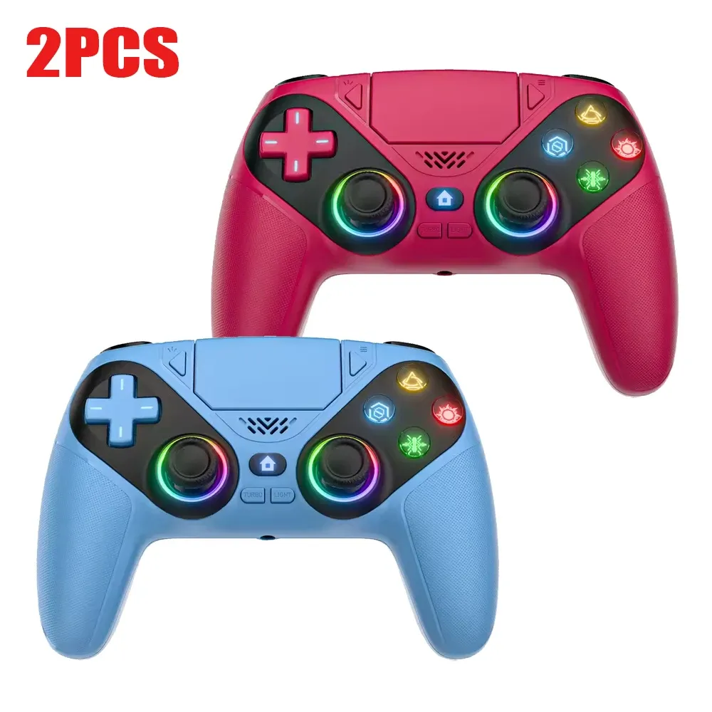Manette de jeu sans fil RGB pour PlayStation 5 / PS5, avec vibrations Turbo DualSense programmables, manette 3D pour console 14