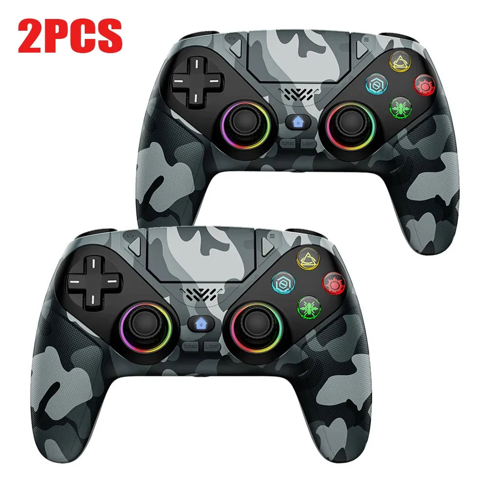 Manette de jeu sans fil RGB pour PlayStation 5 / PS5, avec vibrations Turbo DualSense programmables, manette 3D pour console 13