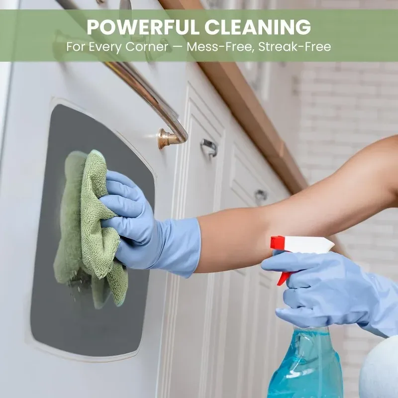 Chiffons de nettoyage en microfibre aux couleurs assorties