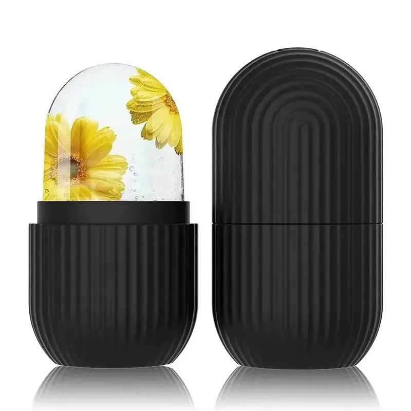 Moule à glaçons en silicone et masseur facial à boule de glace pour le contour des yeux 4