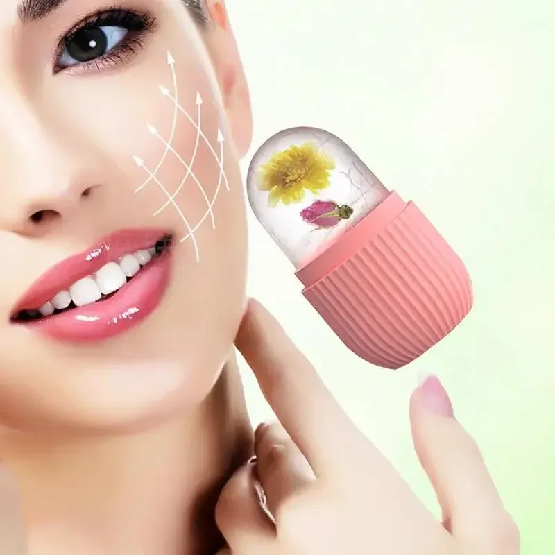 Rouleau de massage glacé en silicone, utilisation