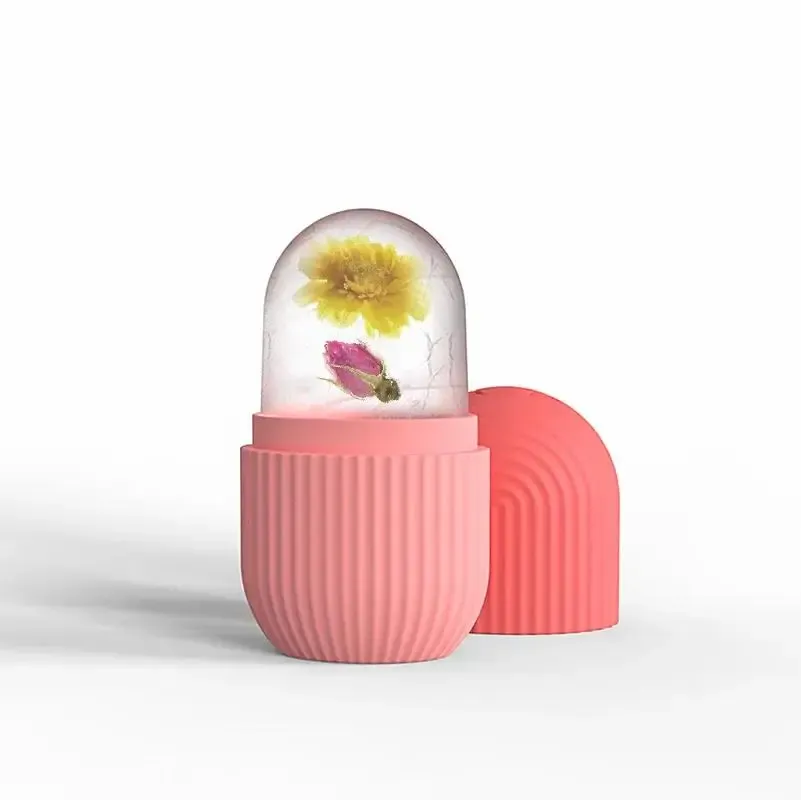 Rouleau de massage glacé en silicone, détail