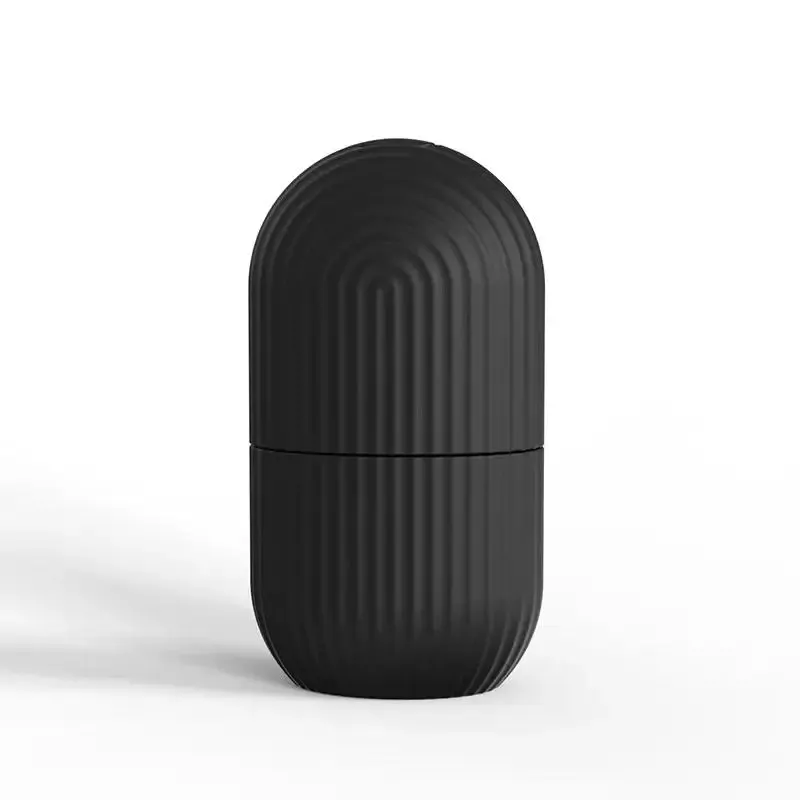 Rouleau de massage glacé en silicone, application contour des yeux