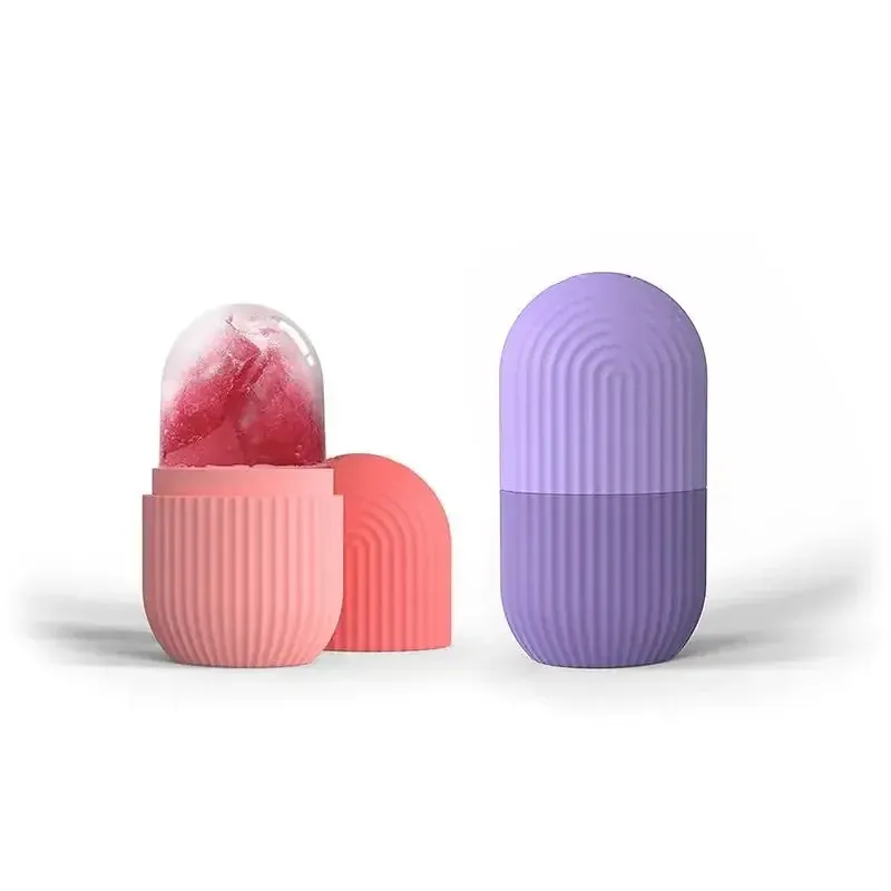 Rouleau de massage glacé en silicone, ergonomie