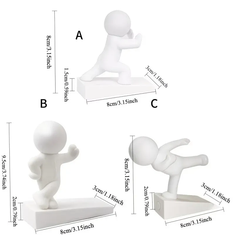 Butée de porte décorative, utilisation au quotidien