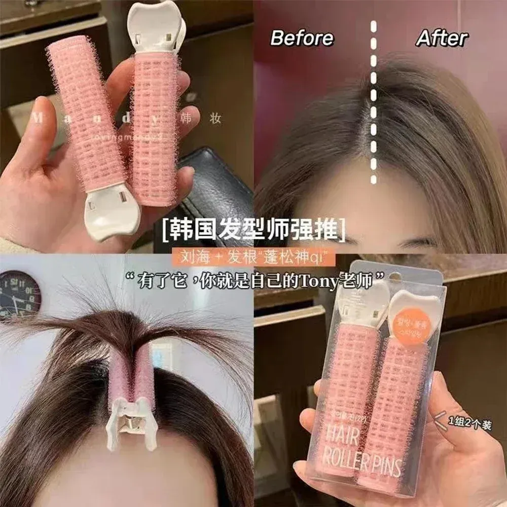 Pinces à cheveux moelleuses vue rapprochée