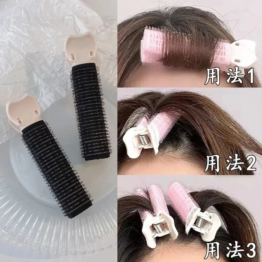 Lot de 2 pinces à cheveux volumisantes pour frange et racines, format portable, style coréen 7