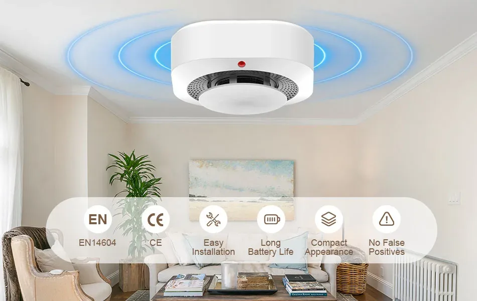 Détecteur de fumée autonome, vue d'ensemble