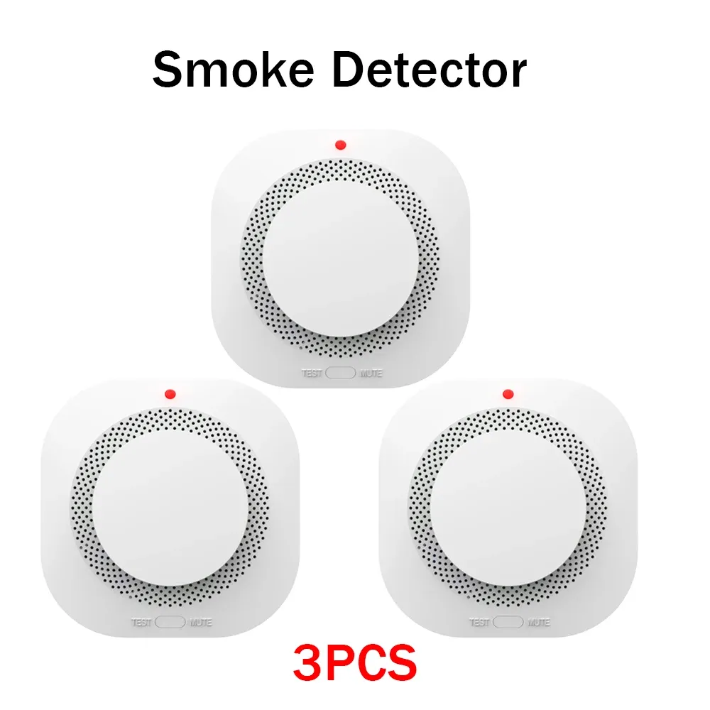 Détecteur de fumée intelligent autonome à alarme sonore et lumineuse 7