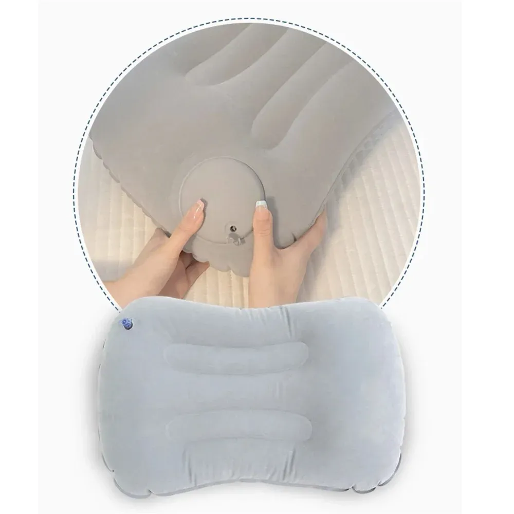 Oreiller de camping gonflable détail