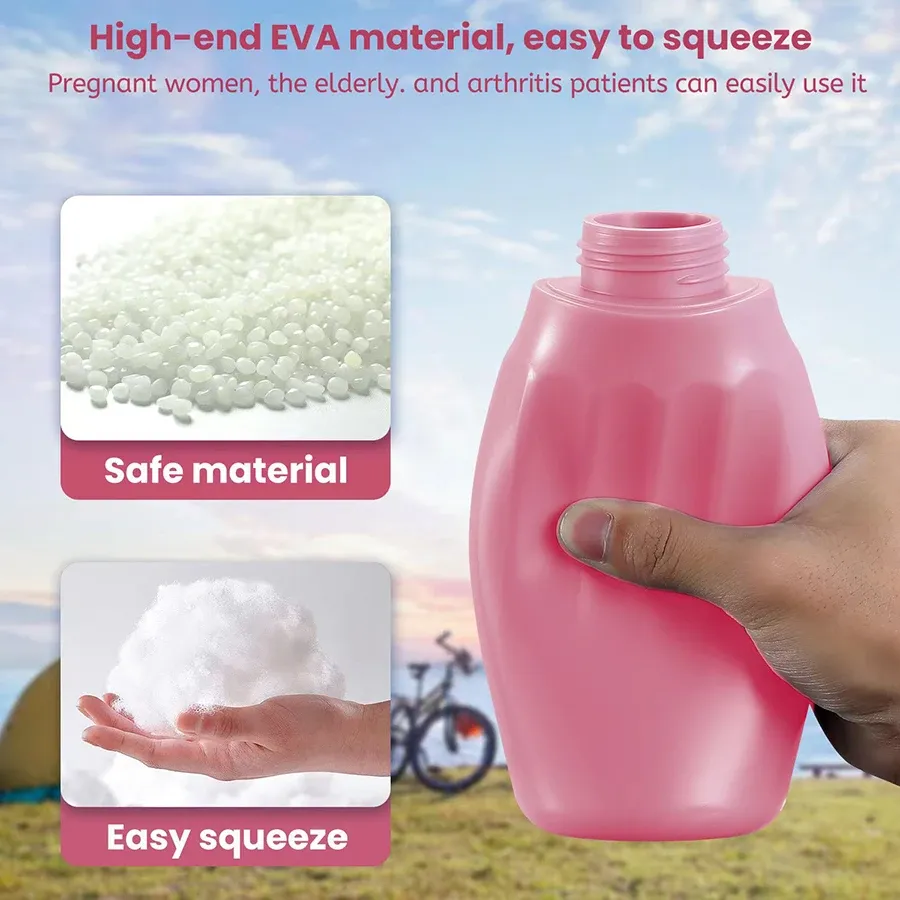 Pulvérisateur de bidet de voyage portable - Bouteille d'hygiène intime pour bébé, soins post-partum et extérieur 6