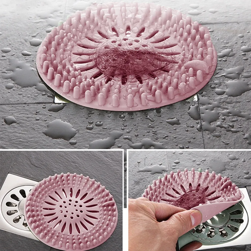 Crépine anti-obstruction pour lavabo, douche et évier de cuisine, 1 pièce