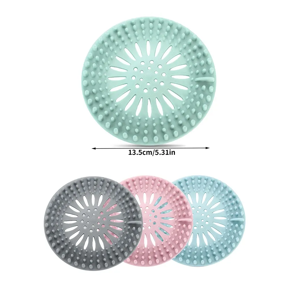 Crépine anti-obstruction pour lavabo, douche et évier de cuisine, 1 pièce 4