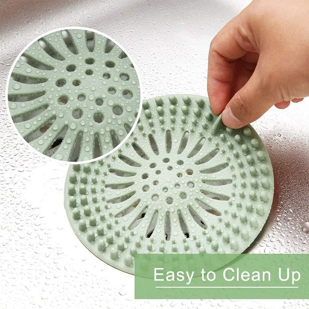 Crépine anti-obstruction pour lavabo, douche et évier de cuisine, 1 pièce 6