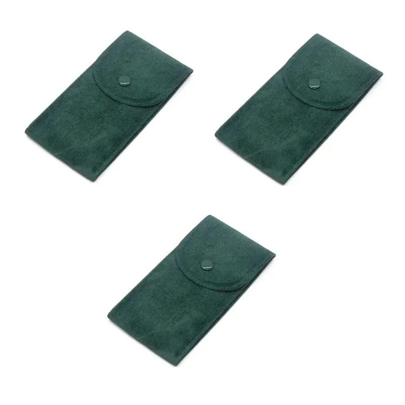 Pochette de rangement portable en tissu flanelle pour montre, étui de rangement unique, organisateur de voyage, pochette d'affichage pour hommes et femmes 16