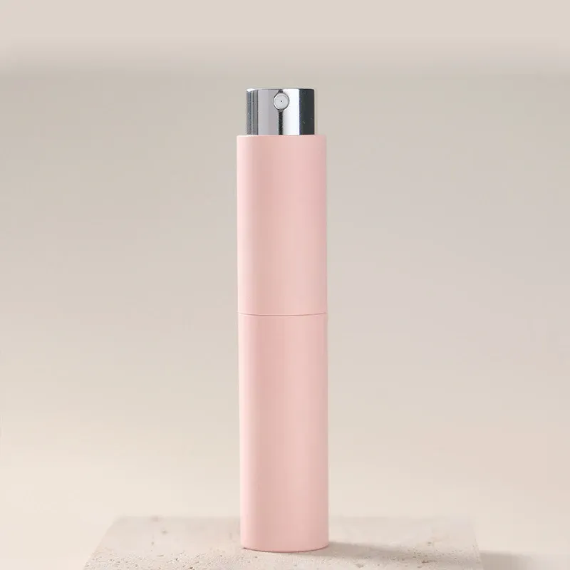 Vaporisateur de parfum de voyage rechargeable 10 ml, flacon vide pour eau de Cologne (noir) 8