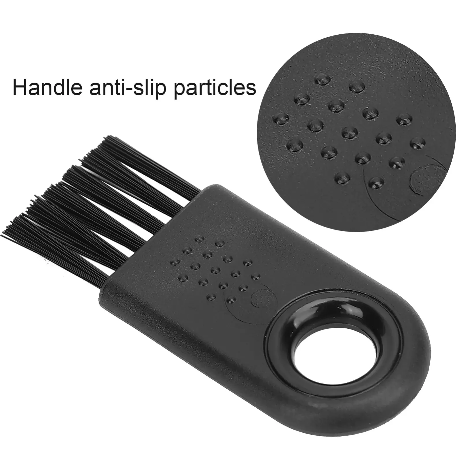 Brosse de nettoyage pour rasoir électrique, orifice de suspension