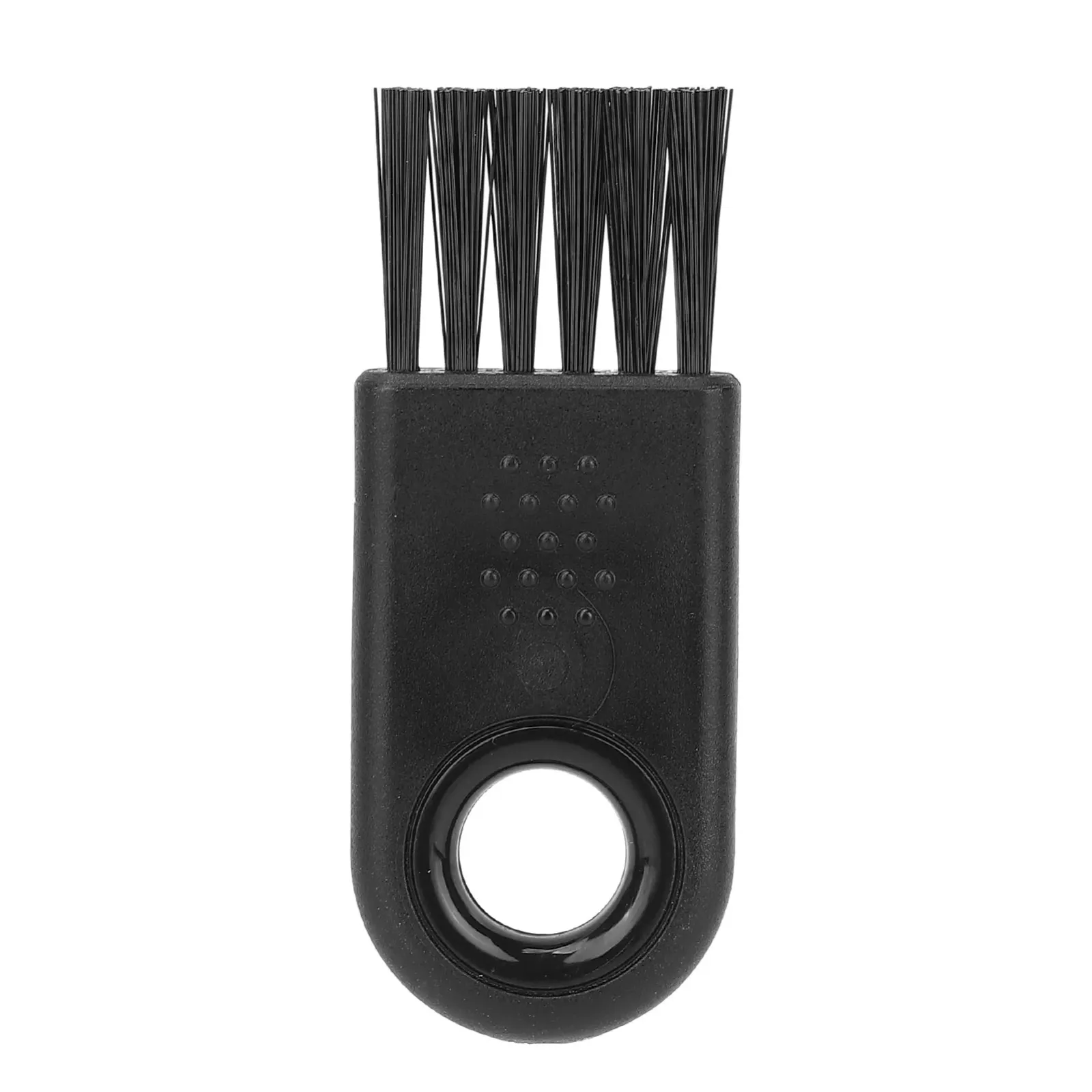 Brosse de nettoyage pour rasoir électrique, poils en gros plan
