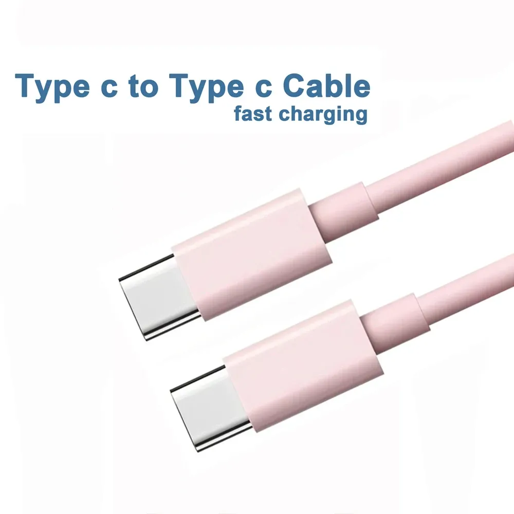 Câble de données USB-C à charge rapide, noir et blanc, PD 60 W, compatible iPhone 15 / 15 Pro, Huawei, Samsung, Xiaomi, 1 m, 2 m, 3 m 9