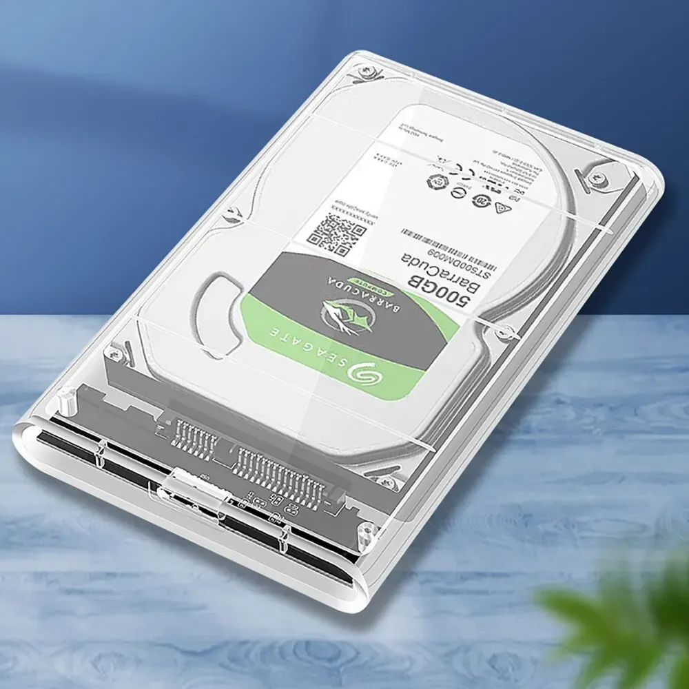 Boîtier de disque dur, vue complémentaire