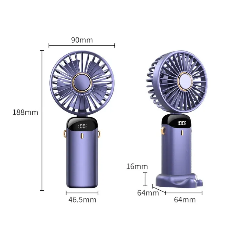 Mini ventilateur de poussette, détails