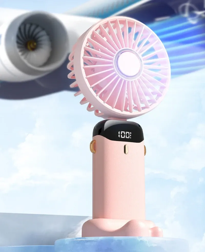Mini ventilateur de poussette, mode silencieux