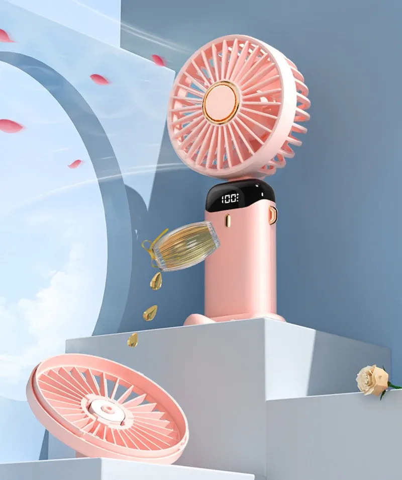 Mini ventilateur de poussette, recharge USB