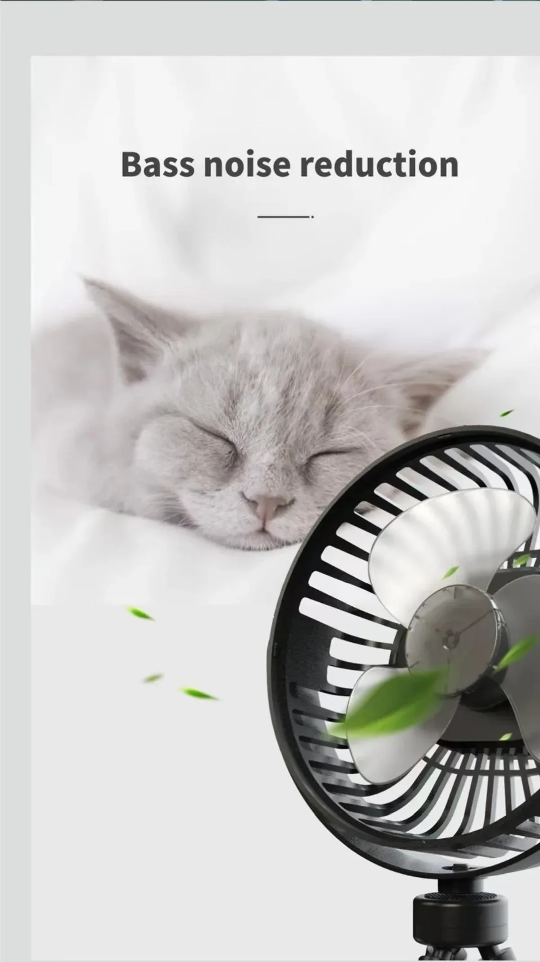 Mini ventilateur de poussette, pour le voyage
