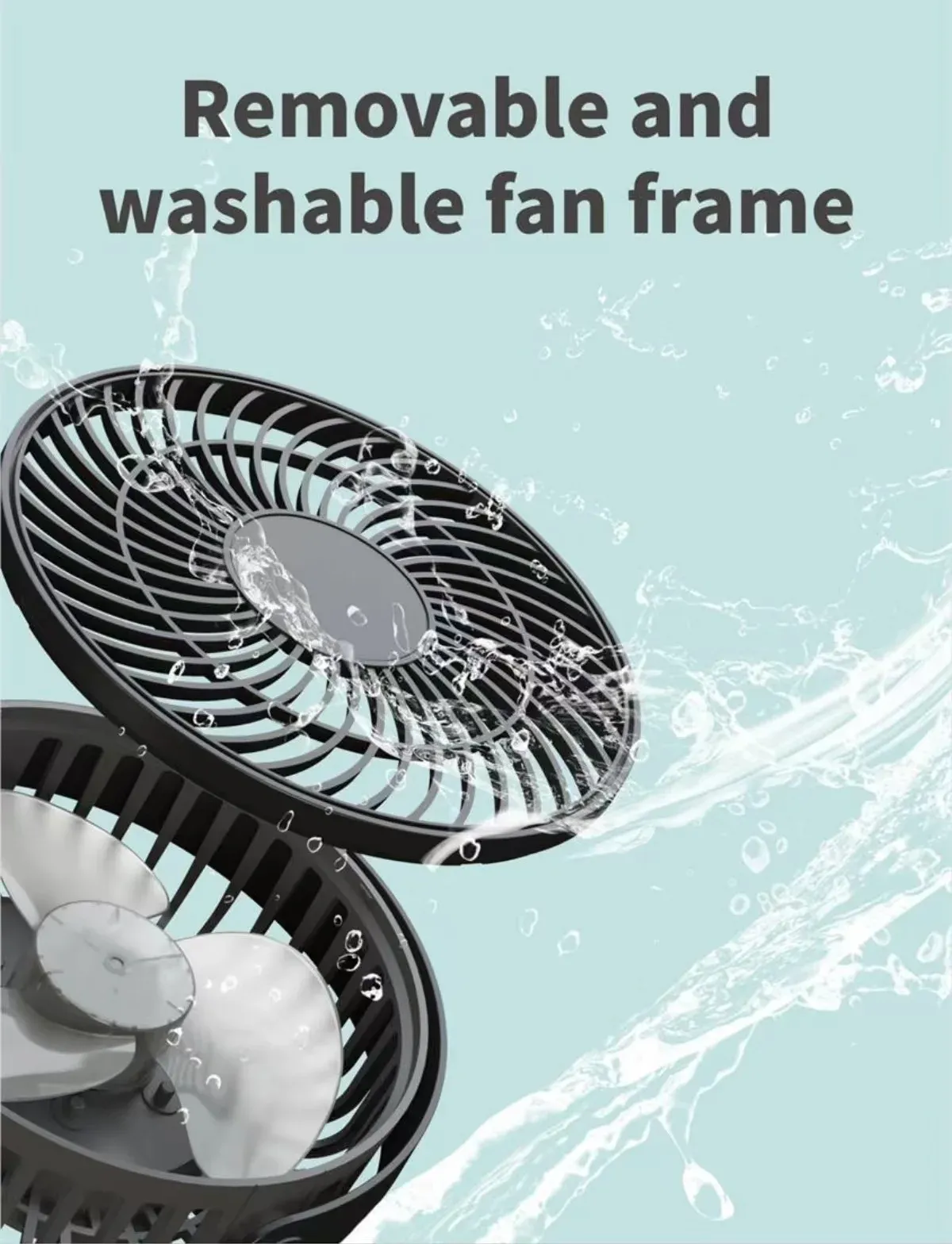 Mini ventilateur de poussette, en extérieur