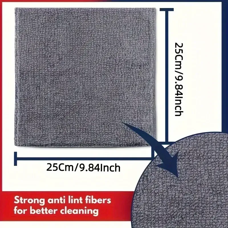 Serviette en situation d'utilisation sur vitre de voiture