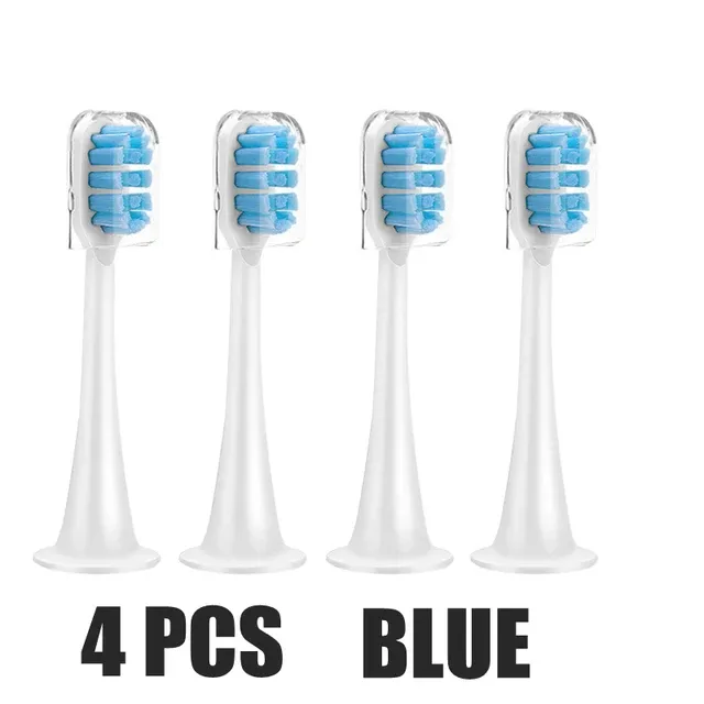 Têtes de brosse de rechange pour brosse à dents électrique sonique Xiaomi Mijia T300, T301 et T500, poils souples DuPont, lot de 4 7