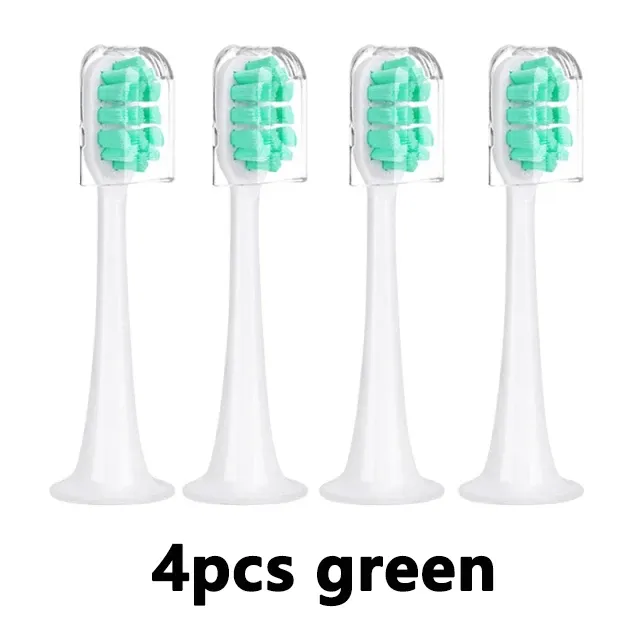 Têtes de brosse de rechange pour brosse à dents électrique sonique Xiaomi Mijia T300, T301 et T500, poils souples DuPont, lot de 4 10