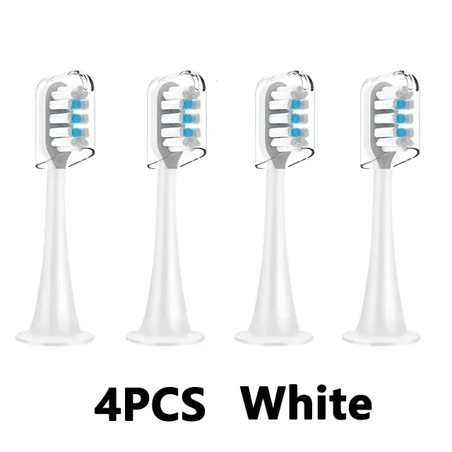 Têtes de brosse de rechange pour brosse à dents électrique sonique Xiaomi Mijia T300, T301 et T500, poils souples DuPont, lot de 4 11