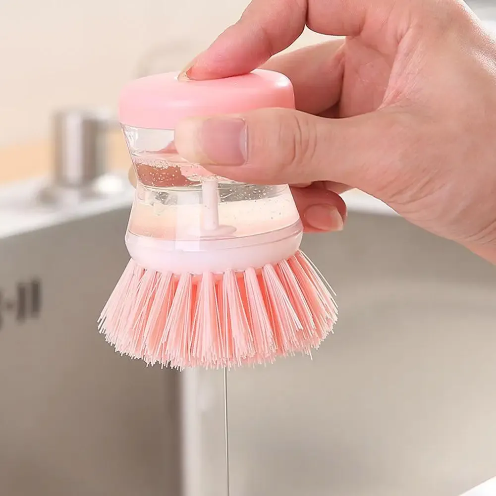 Distributeur de savon automatique de style astronaute avec brosse à vaisselle et accessoires de nettoyage pour la cuisine 4